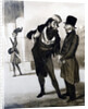 Robert Macaire Agent d'Affaires by Honore Daumier