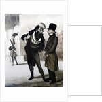Robert Macaire Agent d'Affaires by Honore Daumier