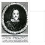 Portrait of Thomas Albius, 1713 by George Vertue