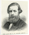 Frederick William Hulme from 'The Illustrated London News' 6th December, 1884 by English School