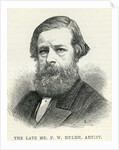 Frederick William Hulme from 'The Illustrated London News' 6th December, 1884 by English School