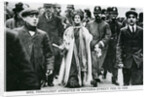 Arrest of Mrs Emmeline Pankhurst in Victoria Street, 13th February 1908 by English Photographer