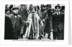 Arrest of Mrs Emmeline Pankhurst in Victoria Street, 13th February 1908 by English Photographer