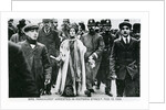 Arrest of Mrs Emmeline Pankhurst in Victoria Street, 13th February 1908 by English Photographer
