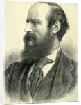 Portrait of John Bagnold Burgess, 1877 by English School
