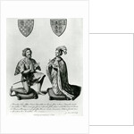 Richard Fitzalan, 3rd Earl of Arundel and Eleanor Countess of Arundel, 1785 by James Basire