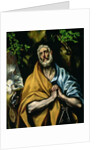 The Tears of St Peter, c.1605 by El Greco