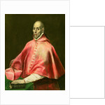 Portrait of Cardinal Juan de Tavera by El (1541-1614) Greco