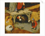 Detail from the central panel of Temptation of St. Anthony by Hieronymus Bosch