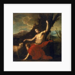 St. John the Baptist in the Wilderness by Jusepe de (1591-1652) Ribera