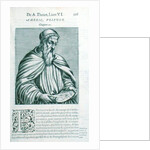 Portrait of Amerigo Vespucci by School French