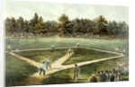 The American National Game of Baseball - Grand Match at Elysian Fields, Hoboken, NJ, 1866 by N. and Ives J.M. Currier
