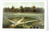 The American National Game of Baseball - Grand Match at Elysian Fields, Hoboken, NJ, 1866 by N. and Ives J.M. Currier