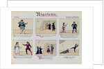Scenes from the Opera 'Rigoletto' by Giuseppe Verdi by German School