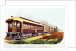 The Lightning Express published by Nathaniel Currier and James Merritt Ives by American School