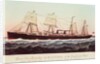 Guion Line Steamship Arizona, of the 'Greyhound Fleet', making Safe, Short and Reliable Passages across the Atlantic by N. and Ives J.M. Currier