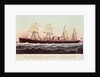 Guion Line Steamship Arizona, of the 'Greyhound Fleet', making Safe, Short and Reliable Passages across the Atlantic by N. and Ives J.M. Currier