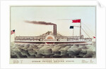 Buffalo & Chicago Steam Packet, Empire State by N. and Ives J.M. Currier