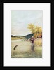 Trout Fisherman, 1889 by Denton (after)