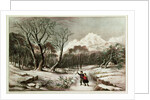 Woodlands in Winter. by American School