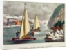 Ice-Boat Race on the Hudson by American School