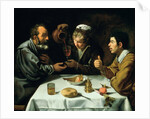 The Lunch, 1620 by Diego Rodriguez de Silva y Velazquez