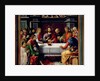The Last Supper, central panel from the Eucharist Triptych, 1515 by French School