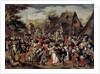 The Village Festival by Pieter the Younger Brueghel