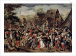 The Village Festival by Pieter the Younger Brueghel