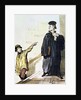 An Unsatisfied Client by Honore Daumier