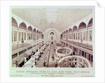 North Interior View of the New York Post Office by American School