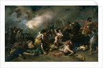 The Final Day of Sagunto in 219BC, 1869 by Francisco Domingo Marques