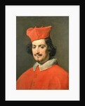 Portrait of Cardinal Camillo Astali Pamphili, 1650 by Diego Rodriguez de Silva y Velazquez