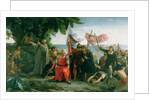 The First Landing of Christopher Columbus in America, 1862 by Dioscoro Teofilo Puebla Tolin