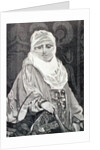 La Favorita - Woman with a Veil by Jean Leon (after) Gerome
