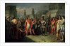 The Imprisonment of Guatimocin by the Troops of Hernan Cortes, 1856 by Carlos Maria Esquivel