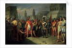 The Imprisonment of Guatimocin by the Troops of Hernan Cortes, 1856 by Carlos Maria Esquivel