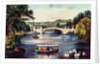 Central Park - The Bridge by N. and Ives J.M. Currier