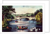 Central Park - The Bridge by N. and Ives J.M. Currier