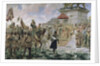 The Arrival of Roger de Flor in Constantinople in 1303 with 8000 'Almogavares' serving the Byzantine Emperor in Battle against the Turks, 1888 by Jose Moreno Carbonero