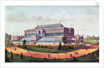 Horticultural Hall, Grand United States Centennial Exhibition 1876 by N. and Ives J.M. Currier