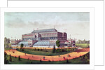 Horticultural Hall, Grand United States Centennial Exhibition 1876 by N. and Ives J.M. Currier