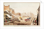 Chatham Square, New York, c.1847 by N. and Ives J.M. Currier