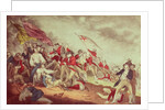 Battle at Bunker's Hill by N. and Ives J.M. (1824-95) Currier