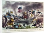The Battle of New Orleans, 8th January 1814 by N. and Ives J.M. Currier