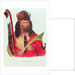 Kish-ke-kosh, a Fox Brave, 1838-44 by American School