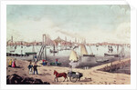 View of Boston by N. and Ives J.M. Currier