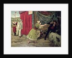 Scene from the opera 'Pagliacci' by Ruggiero Leoncavallo by French School
