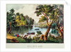 Mill Cove Lake by N. and Ives J.M. Currier