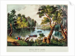 Mill Cove Lake by N. and Ives J.M. Currier